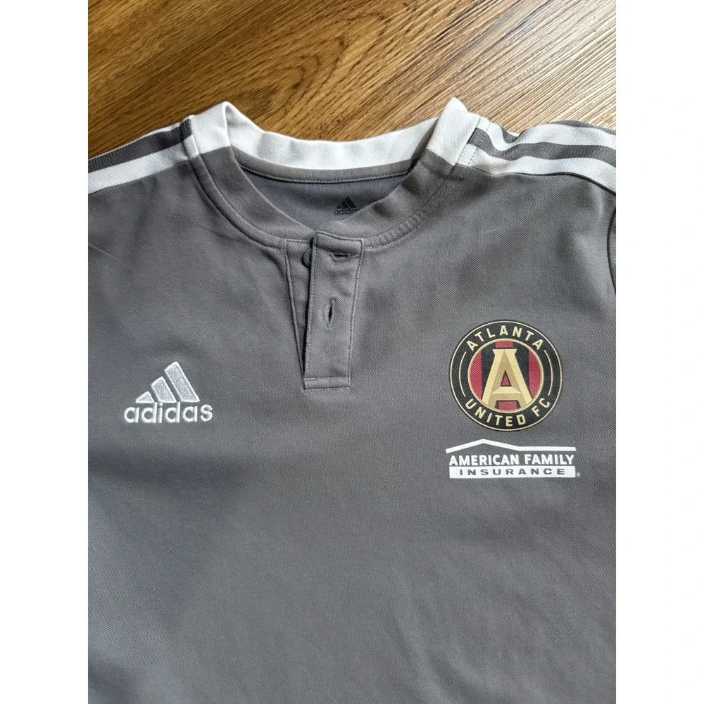 adidas Atlanta‎ United FC Jersey Shirt Primegreen Size M Grey